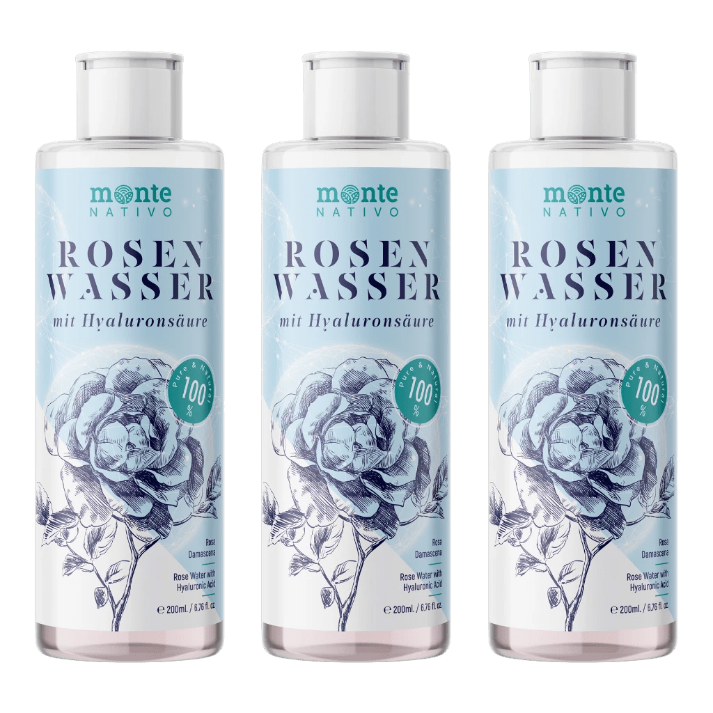 Woda różana z kwasem hialuronowym (200 ml)