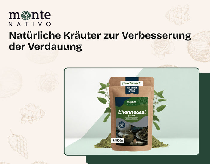 Natürliche Kräuter zur Verbesserung der Verdauung