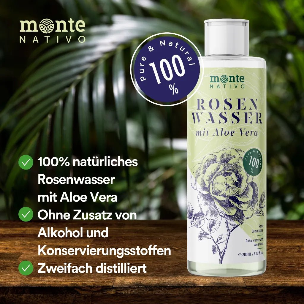 Woda różana z aloesem (200 ml)