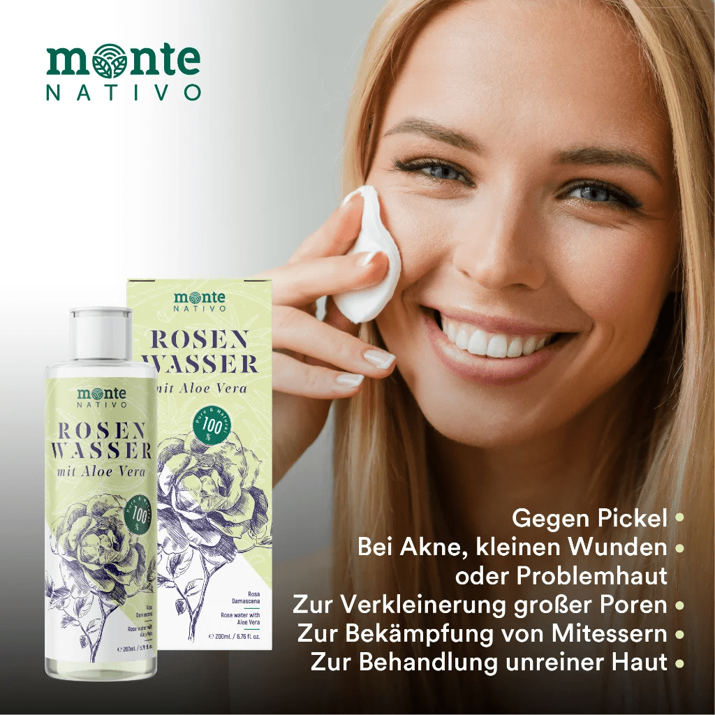 Woda różana z aloesem (200 ml)