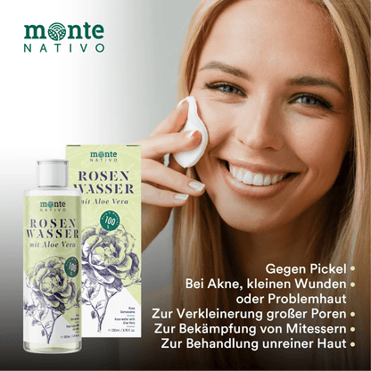 Woda różana z aloesem (200 ml)