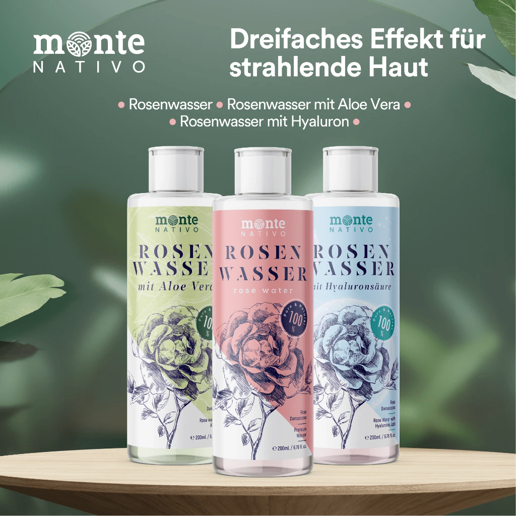 Zestaw eliksirów wody różanej (3х200ml)