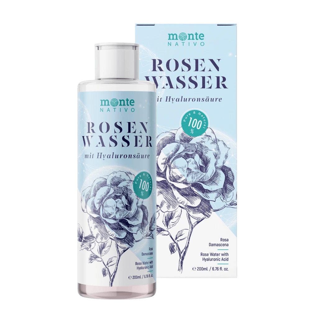 Woda różana z kwasem hialuronowym (200 ml)