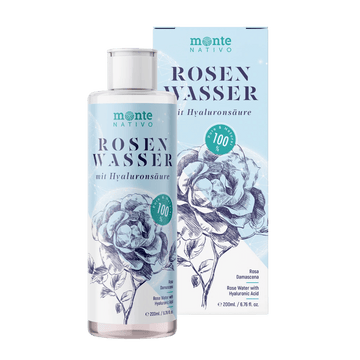 Woda różana z kwasem hialuronowym (200 ml)
