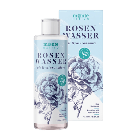 Woda różana z kwasem hialuronowym (200 ml)