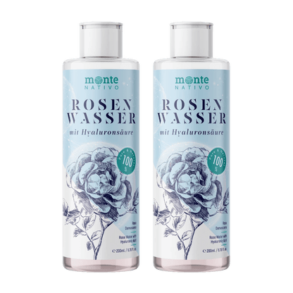 Woda różana z kwasem hialuronowym (200 ml)