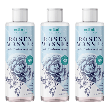 Woda różana z kwasem hialuronowym (200 ml)