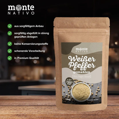Biały pieprz mielony (500g)