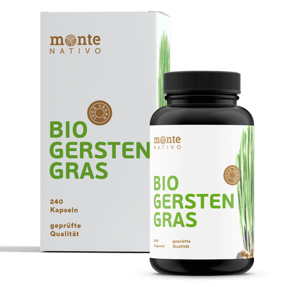 Bio Gerstengras Kapseln - 240 Kapseln