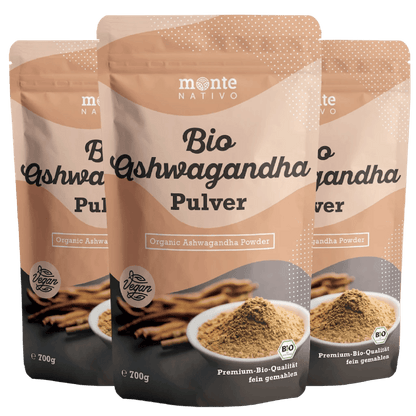Ekologiczny proszek ashwagandhy (700g)