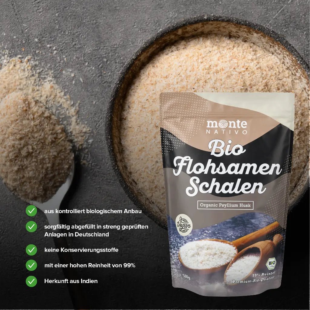 Ekologiczne łupiny babki płesznik (500g)