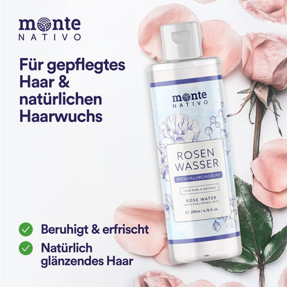 Rosenwasser mit Hyaluronsäure (2 x 200 ml)