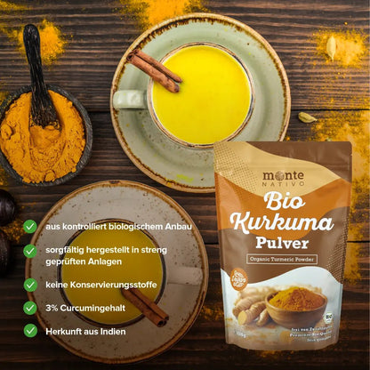 Ekologiczny proszek kurkumy (1000g)